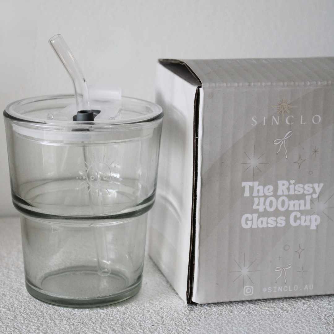 The Rissy 400ml Glass Keep Cup
