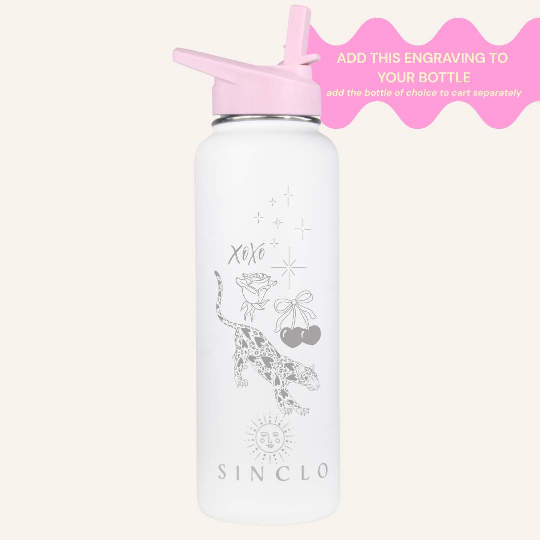 Bottle Tattoo Sleeve Engraving Add-On