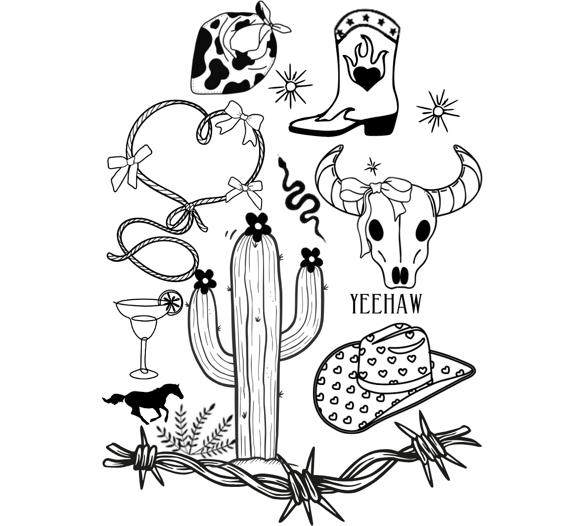 Front Gaily Bottle Tattoo Engraving Designs Add-On Preview