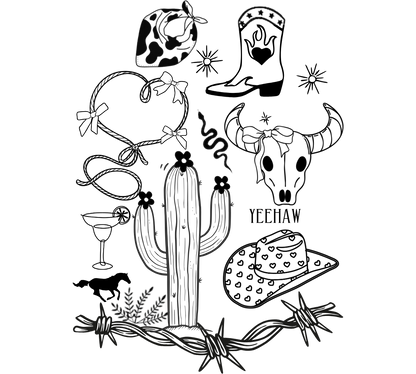 Front Gaily Bottle Tattoo Engraving Designs Add-On Preview
