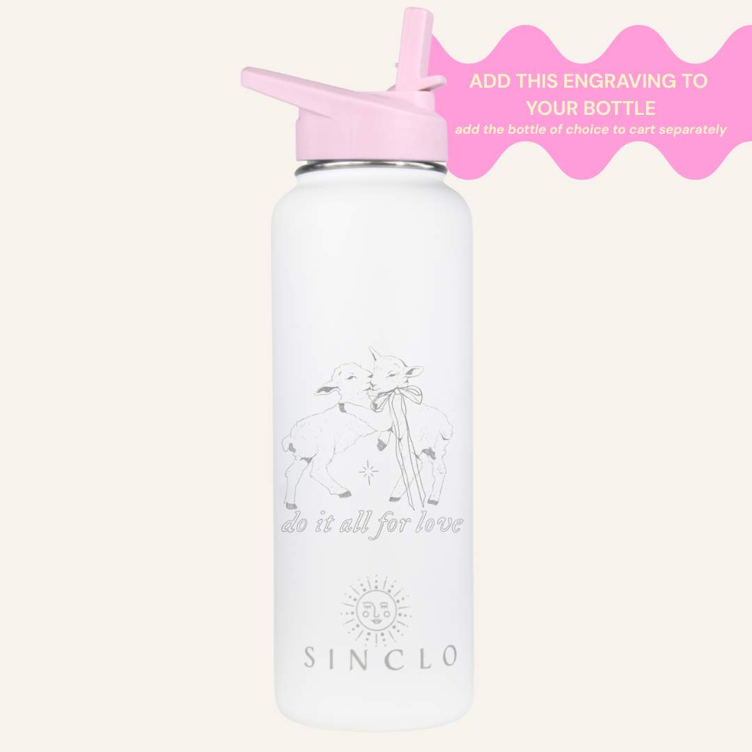 Bottle Tattoo Sleeve Engraving Add-On