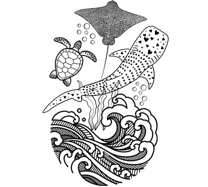 Front Gaily Bottle Tattoo Engraving Designs Add-On Preview