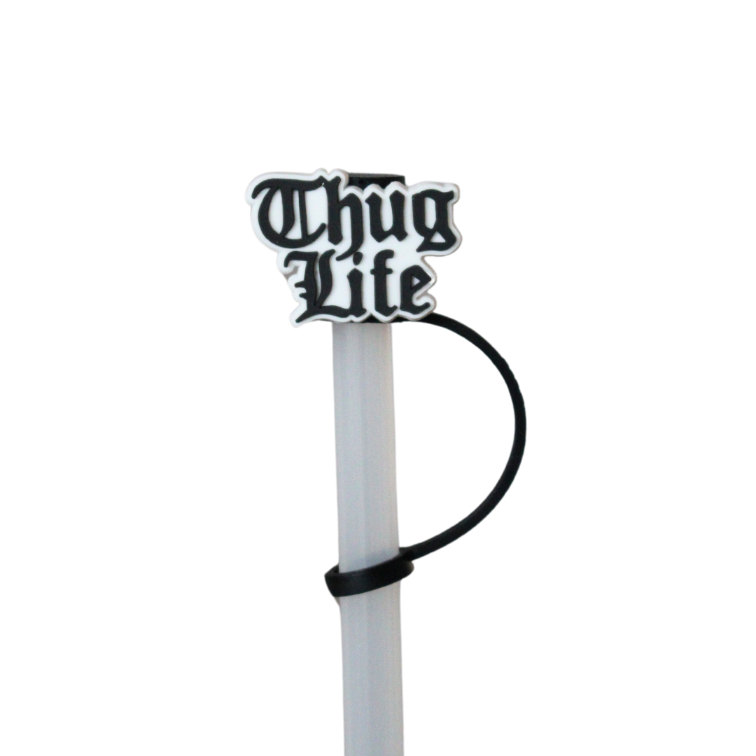 Gaily Bottle Straw Toppers