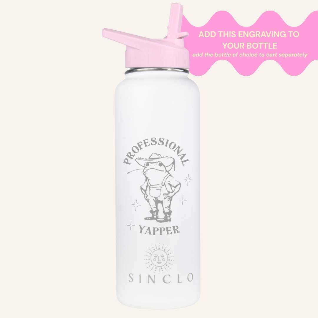 Bottle Tattoo Sleeve Engraving Add-On