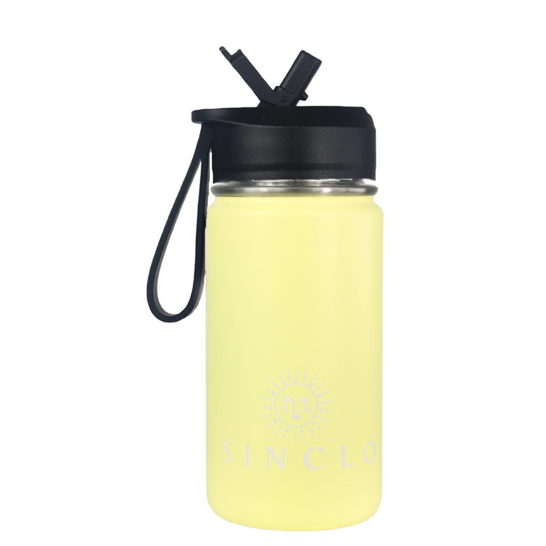 SECONDS SALE - The Babi 400ml Water Bottle (Yellow)