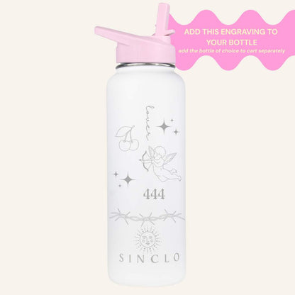 Bottle Tattoo Sleeve Engraving Add-On