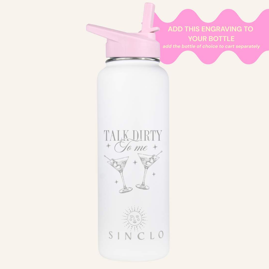 Bottle Tattoo Sleeve Engraving Add-On