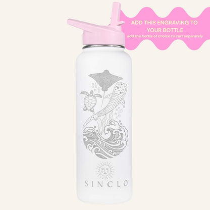 Bottle Tattoo Sleeve Engraving Add-On