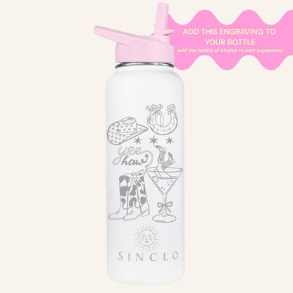 Bottle Tattoo Sleeve Engraving Add-On