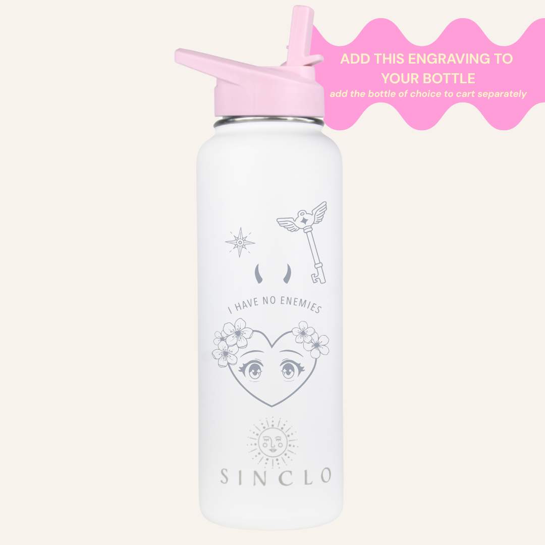 Bottle Tattoo Sleeve Engraving Add-On