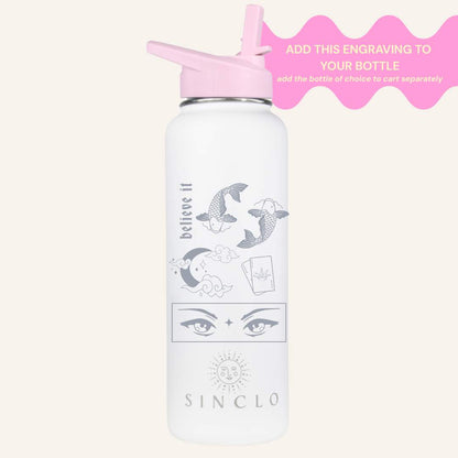 Bottle Tattoo Sleeve Engraving Add-On