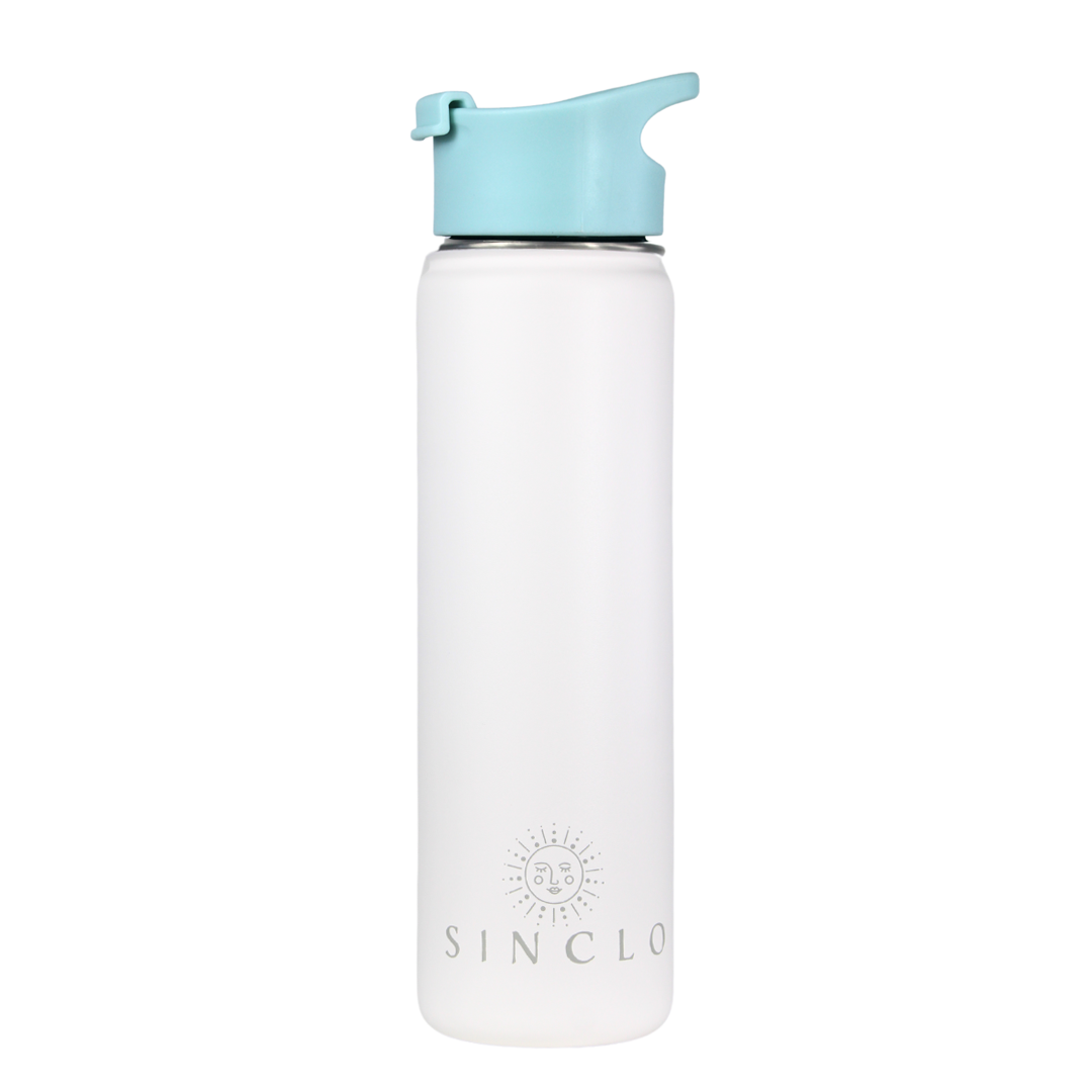 The Stevie 675ml Water Bottle (White)