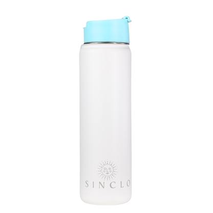 The Stevie 675ml Water Bottle (White)