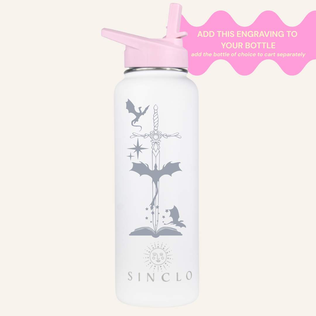 Bottle Tattoo Sleeve Engraving Add-On