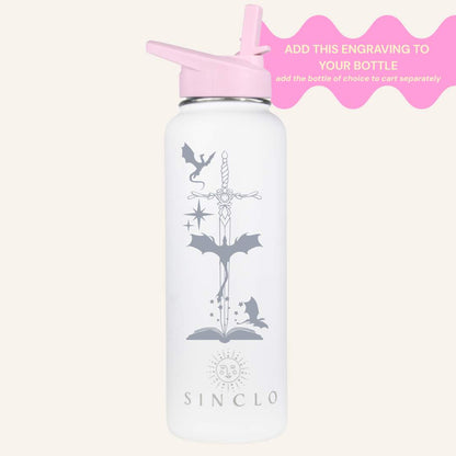 Bottle Tattoo Sleeve Engraving Add-On