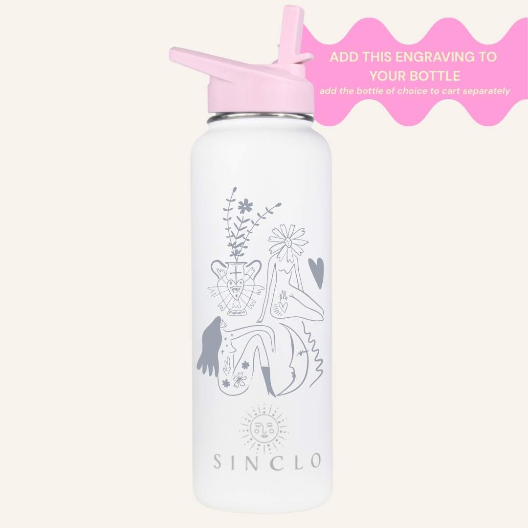 Bottle Tattoo Sleeve Engraving Add-On
