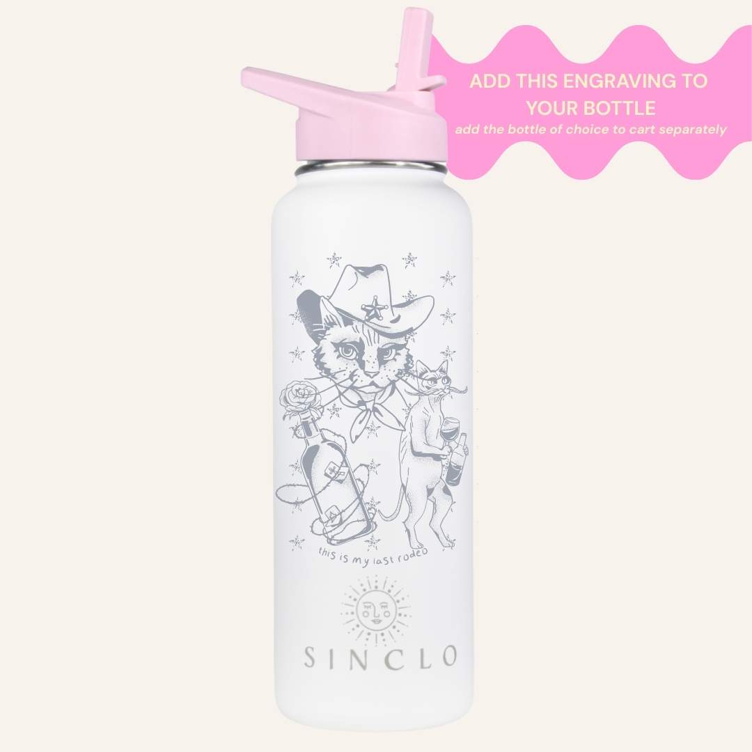 Bottle Tattoo Sleeve Engraving Add-On