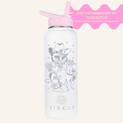 Bottle Tattoo Sleeve Engraving Add-On