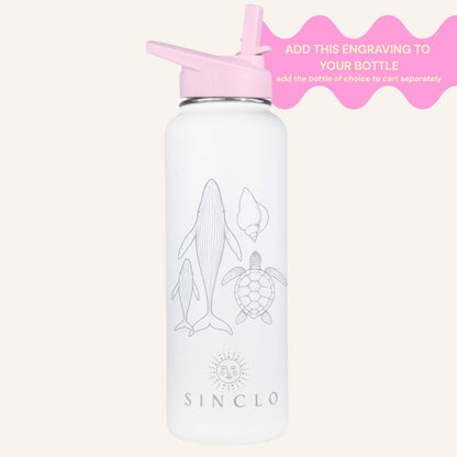 Bottle Tattoo Sleeve Engraving Add-On