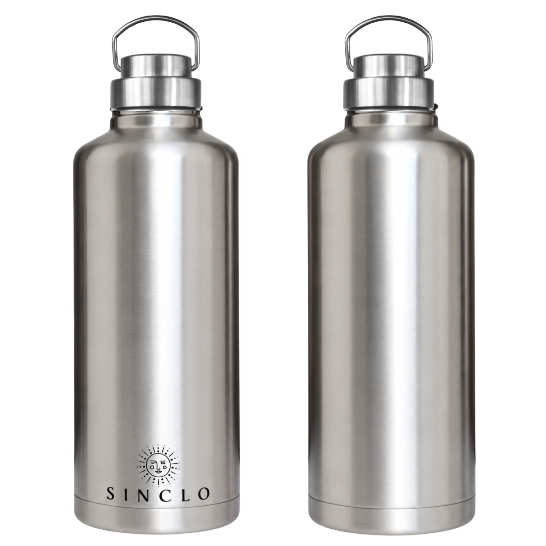 *PREORDER* The Biggie 2.5L Water Bottle (Chrome)