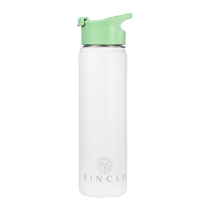 The Stevie 675ml Water Bottle (White)