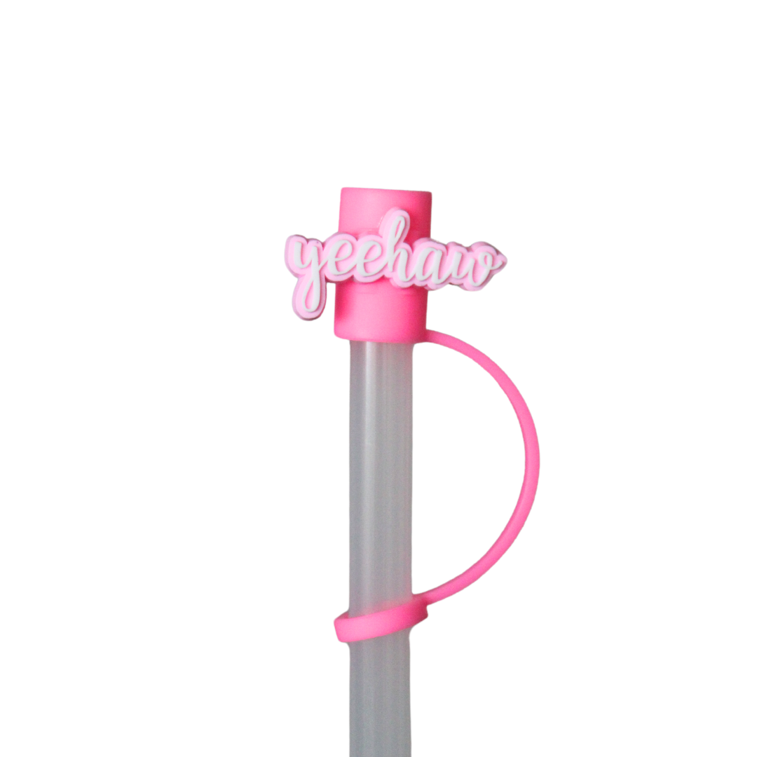 Gaily Bottle Straw Toppers