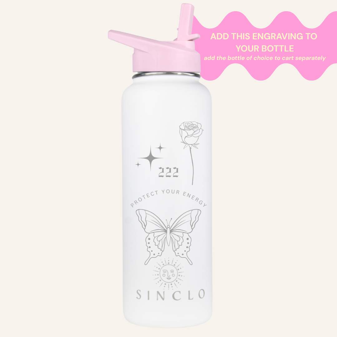 Bottle Tattoo Sleeve Engraving Add-On