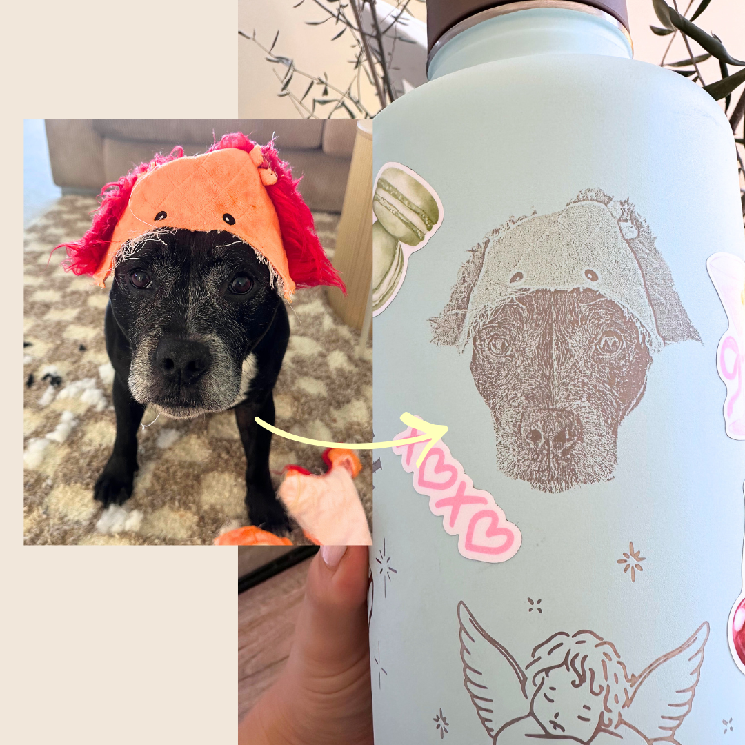 Pet Portrait Engraving Add-On
