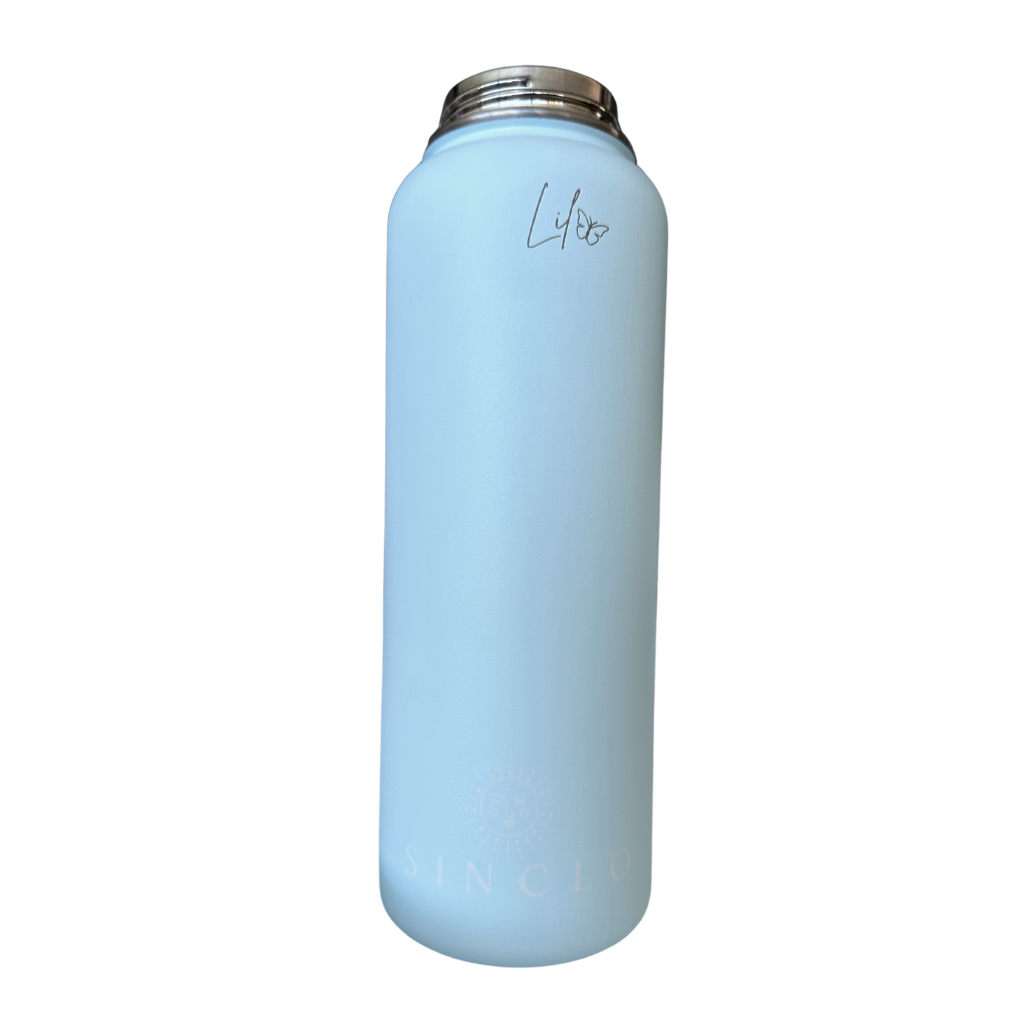 ENGRAVED SECONDS SALE - BLUE Sammy Drink Bottles (1.15L)