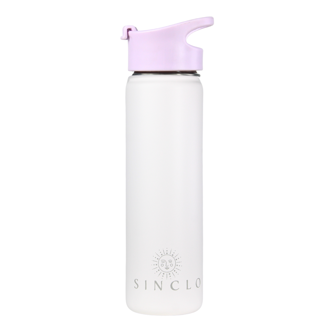 The Stevie 675ml Water Bottle (White)