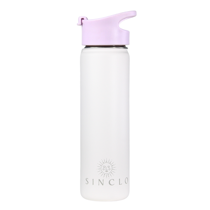 The Stevie 675ml Water Bottle (White)