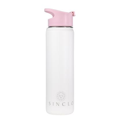 The Stevie 675ml Water Bottle (White)