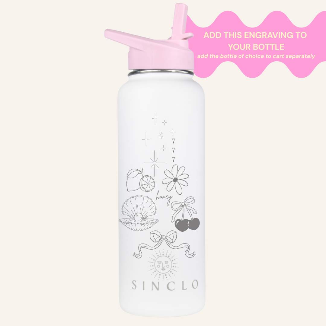 Bottle Tattoo Sleeve Engraving Add-On