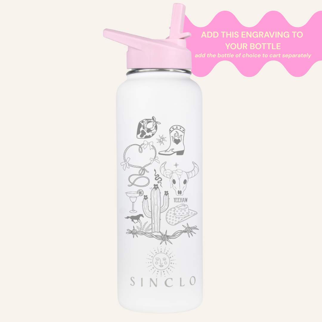 Bottle Tattoo Sleeve Engraving Add-On