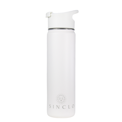 The Stevie 675ml Water Bottle (White)