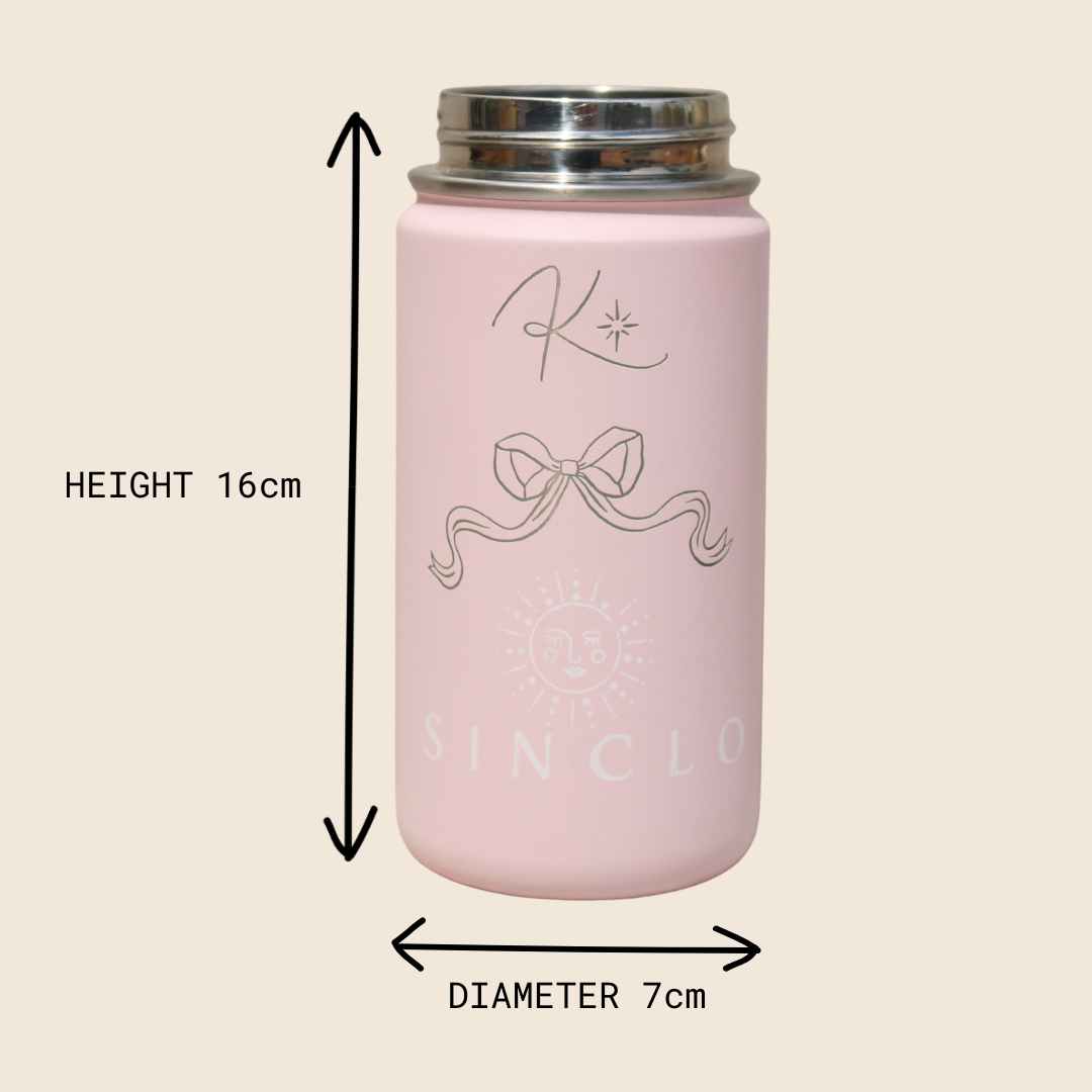 The Babi 400ml Water Bottle (Yellow)