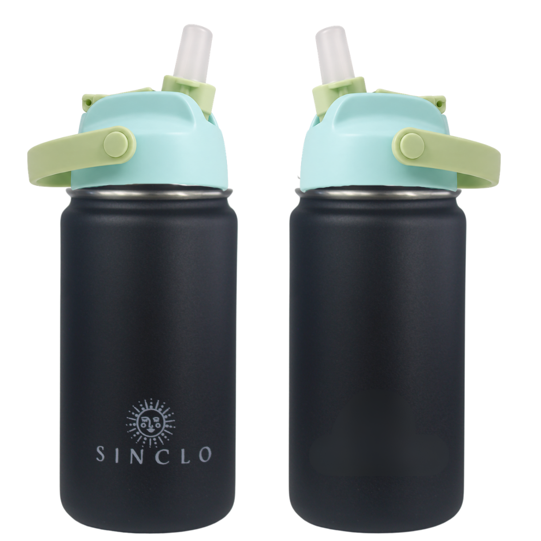 The Babi 400ml Water Bottle (Black)