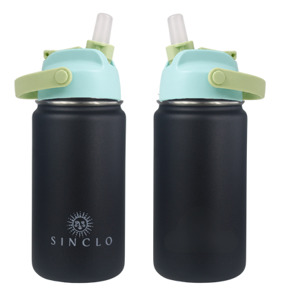 The Babi 400ml Water Bottle (Black)