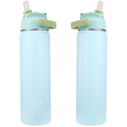 **PREORDER JUNE DISPATCH** The Stevie 675ml Water Bottle (Blue)