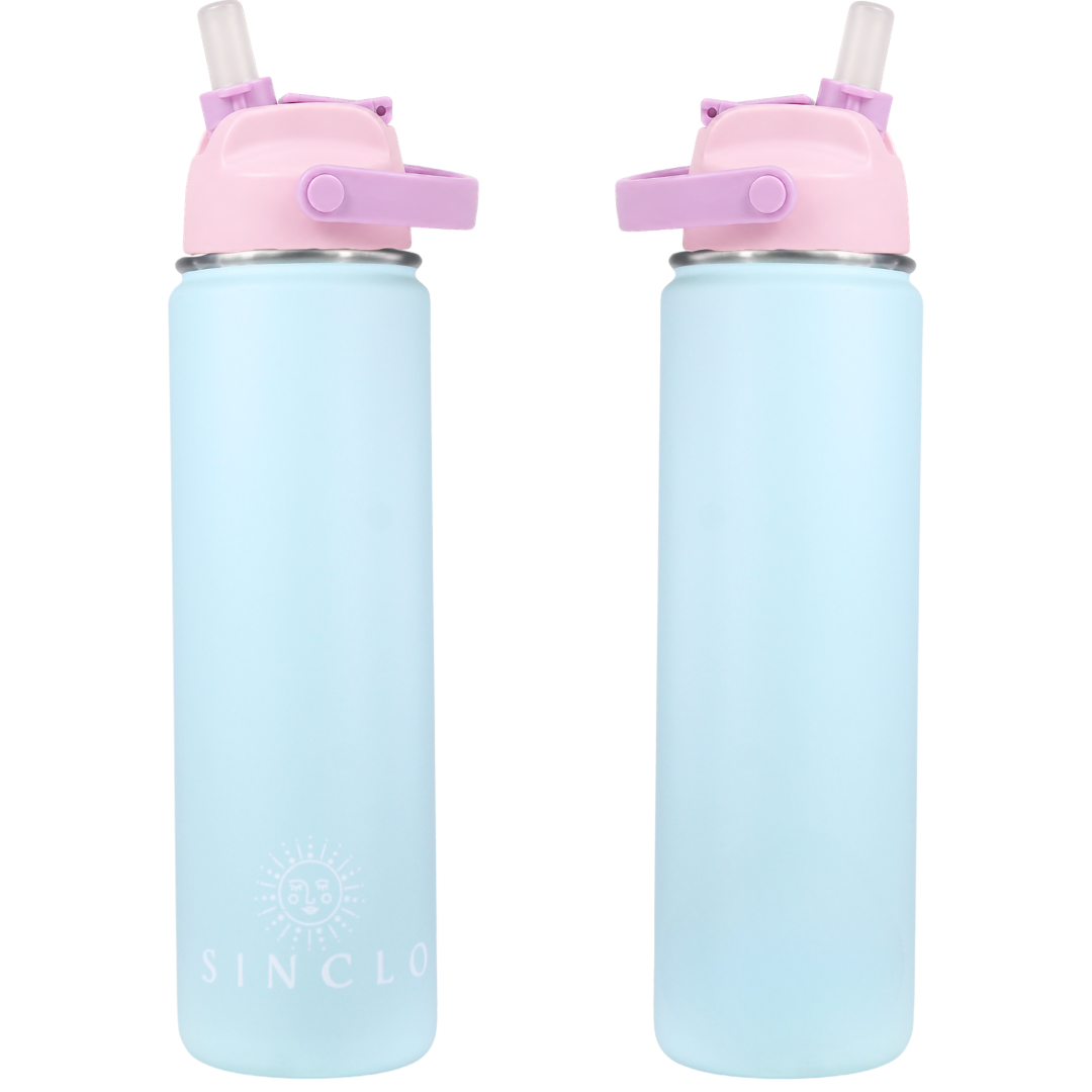 **PREORDER JUNE DISPATCH** The Stevie 675ml Water Bottle (Blue)