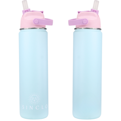 **PREORDER JUNE DISPATCH** The Stevie 675ml Water Bottle (Blue)