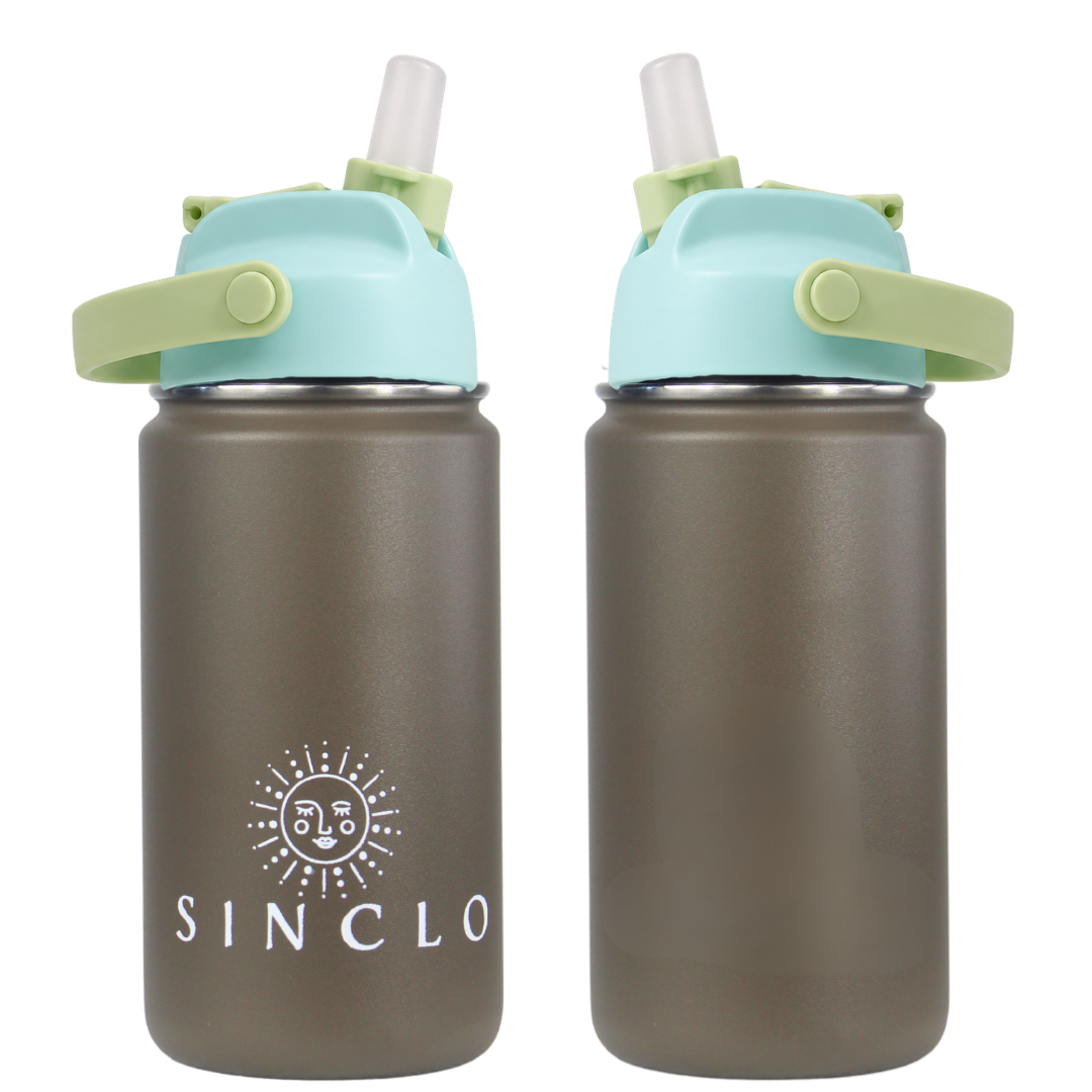 The Babi 400ml Water Bottle (Brown)