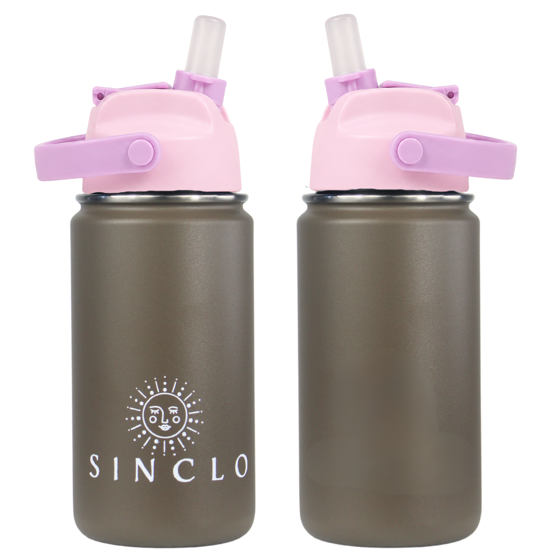 The Babi 400ml Water Bottle (Brown)