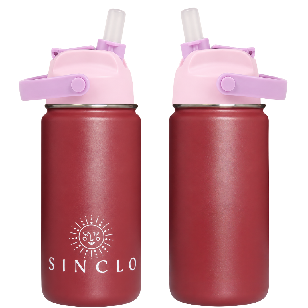 *PREORDER* The Babi 400ml Water Bottle (Wine)