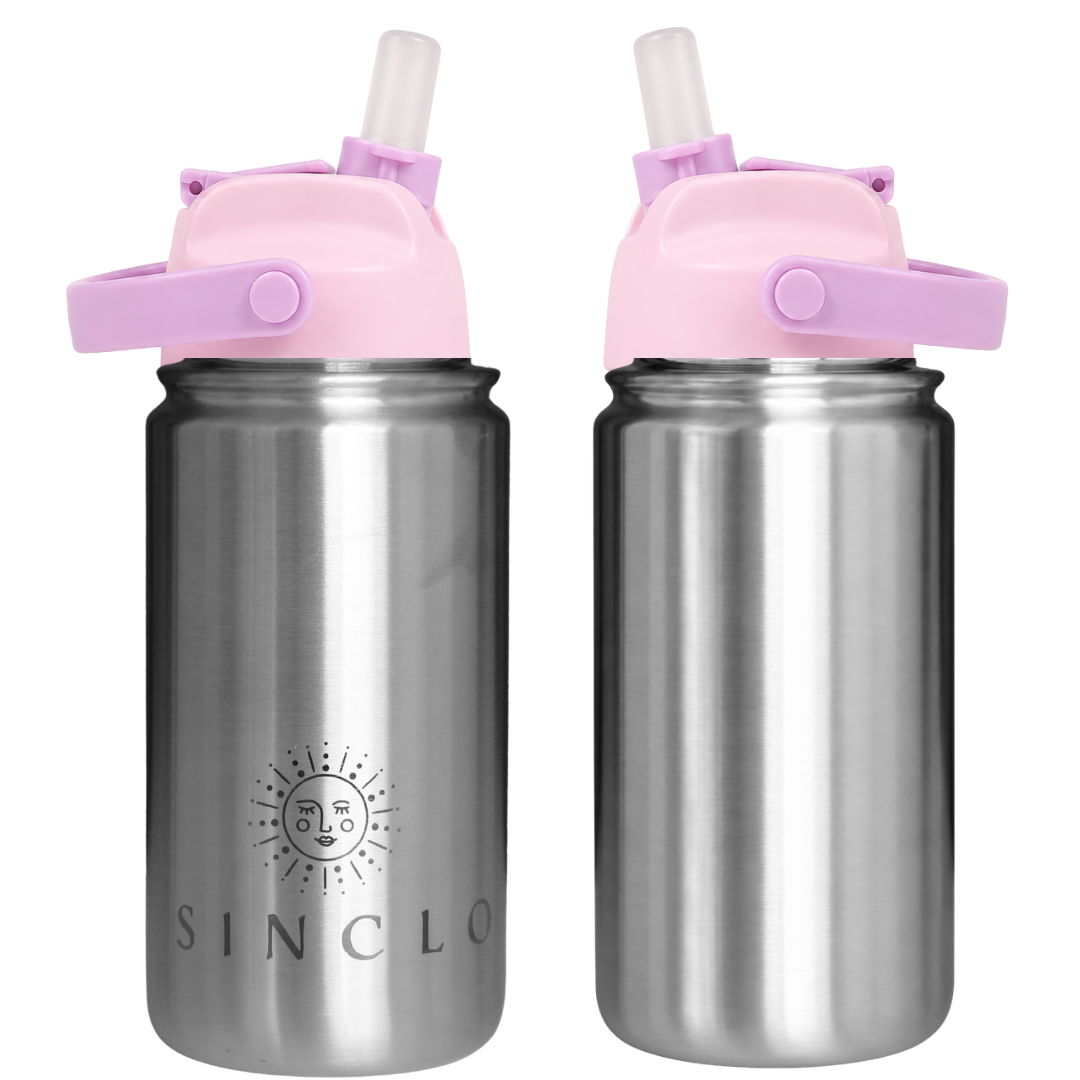 *PREORDER* The Babi 400ml Water Bottle (Chrome)