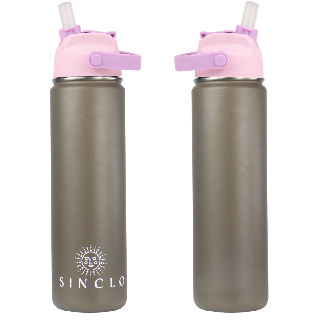The Stevie 675ml Water Bottle (Brown)