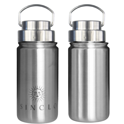 *PREORDER* The Babi 400ml Water Bottle (Chrome)