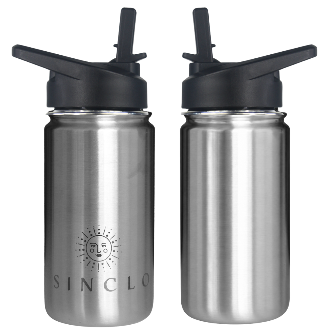 *PREORDER* The Babi 400ml Water Bottle (Chrome)