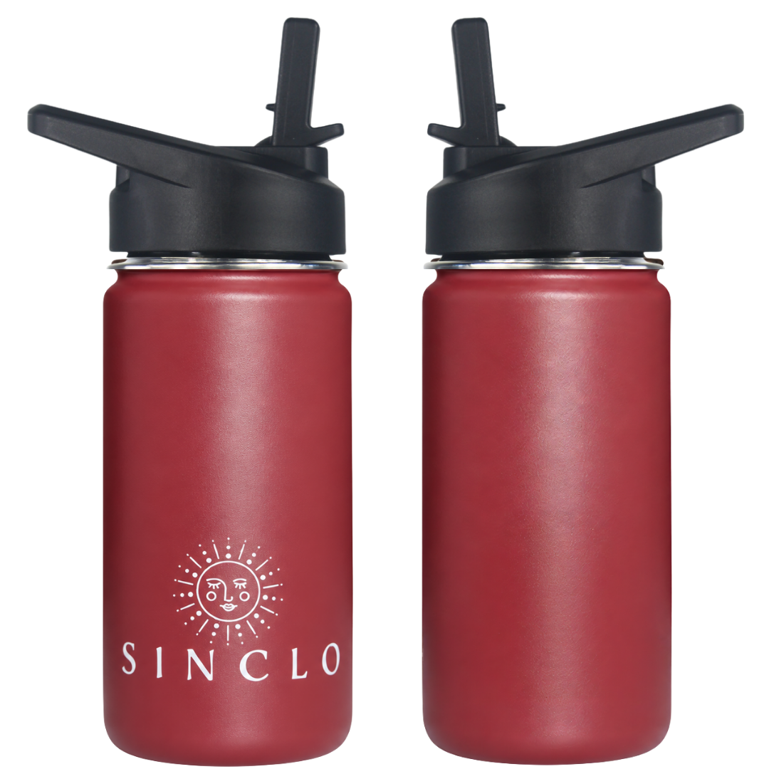 *PREORDER* The Babi 400ml Water Bottle (Wine)