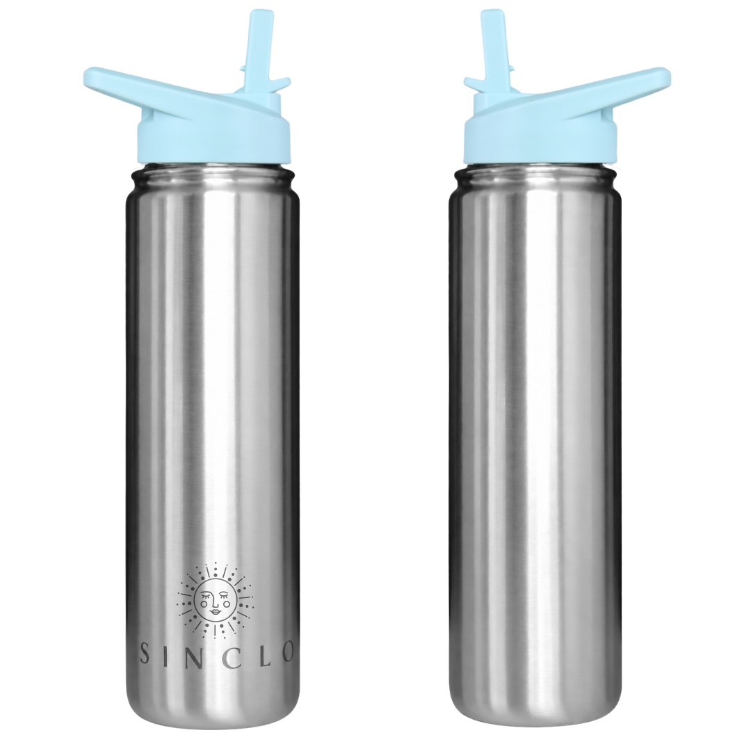 *PREORDER* The Stevie 675ml Water Bottle (Chrome)